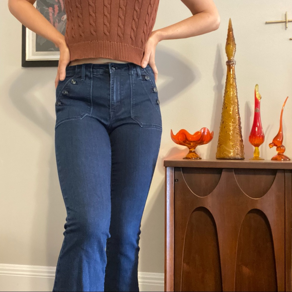 Sailor style jeans